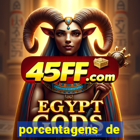 porcentagens de jogos pagantes